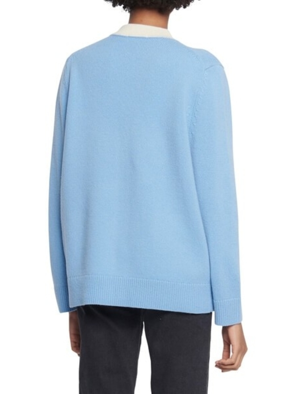 Sandro Amal Varsity Wool Cardigan 01900 - Picture 3 of 16